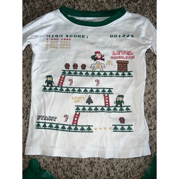 Carter’s Christmas gaming boys pajamas size‎ 5 - Picture 2 of 5